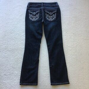 NINE WEST BLUE JEANS SIZE 6 ANNETTE